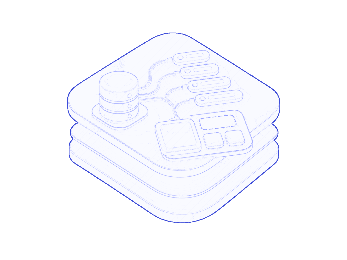 3D CMS fields binding illustration
